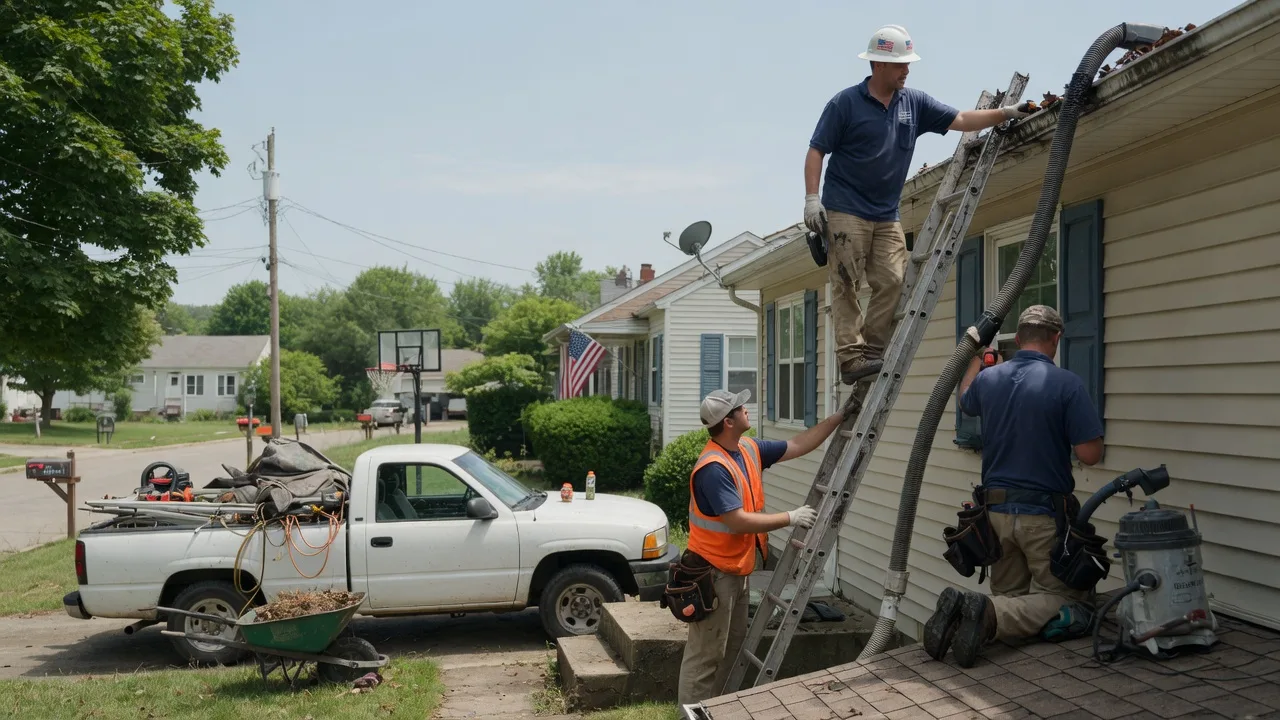 Gutter Installation in Leonidas, MI near me